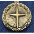 2.5" Stock Cast Medallion (Religious Cross)